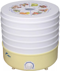 Сушилка для овощей и фруктов Ротор Дива СШ-007 с 5 решетами в гофротаре