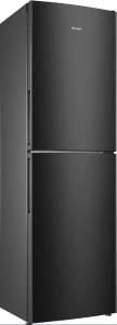 Двухкамерный холодильник Атлант ХМ 4623-151 черный металлик